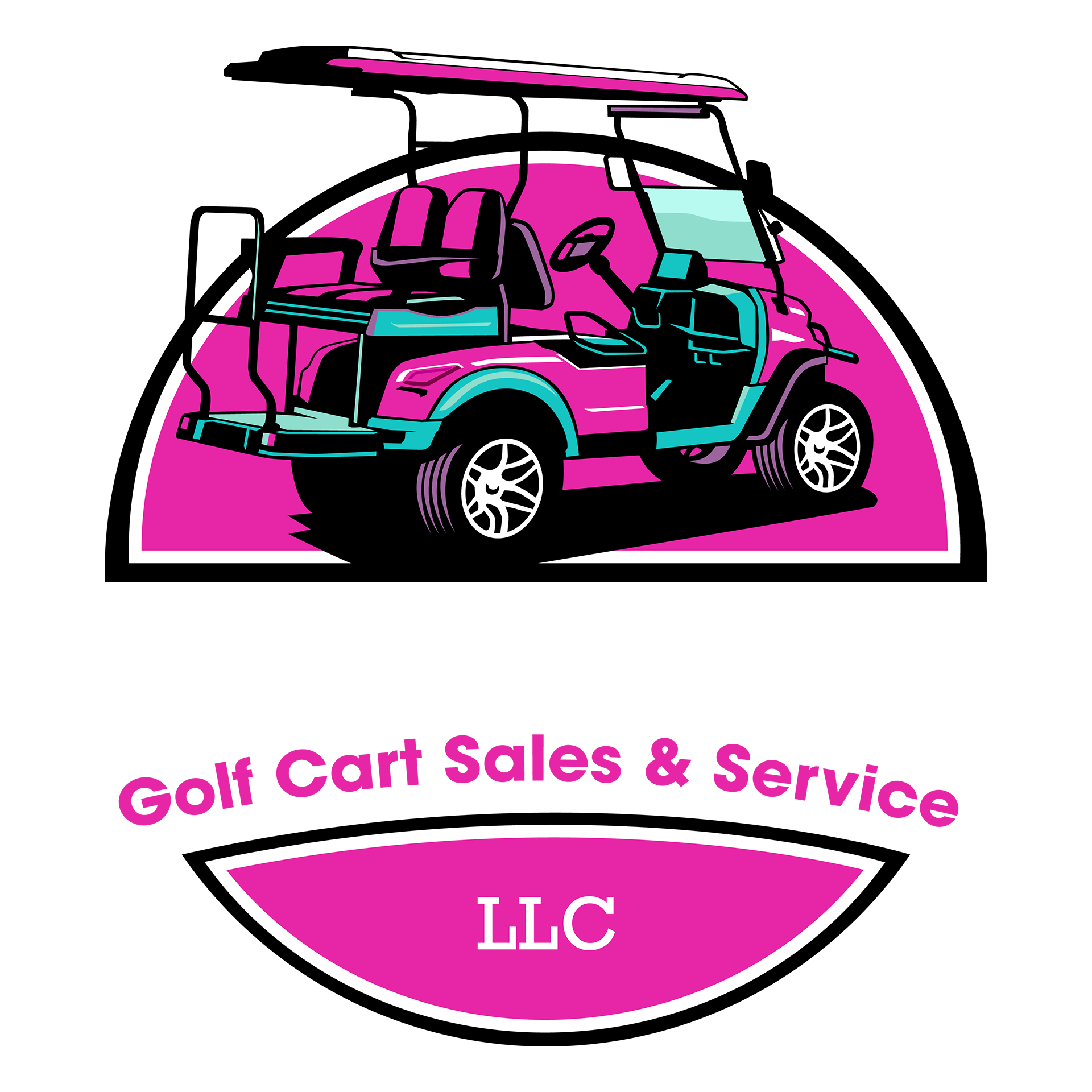 Heart City Golf Cart Logo